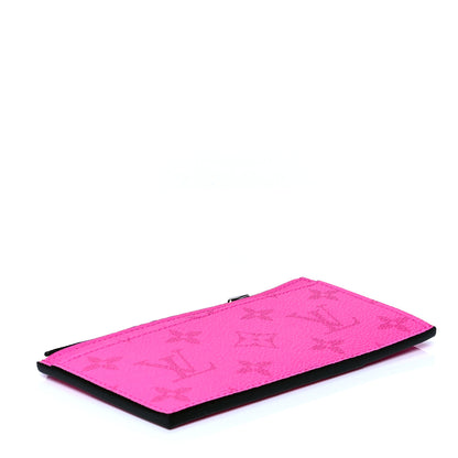 Louis Vuitton Taigarama Coin Card Holder Fuchsia 3 of 4