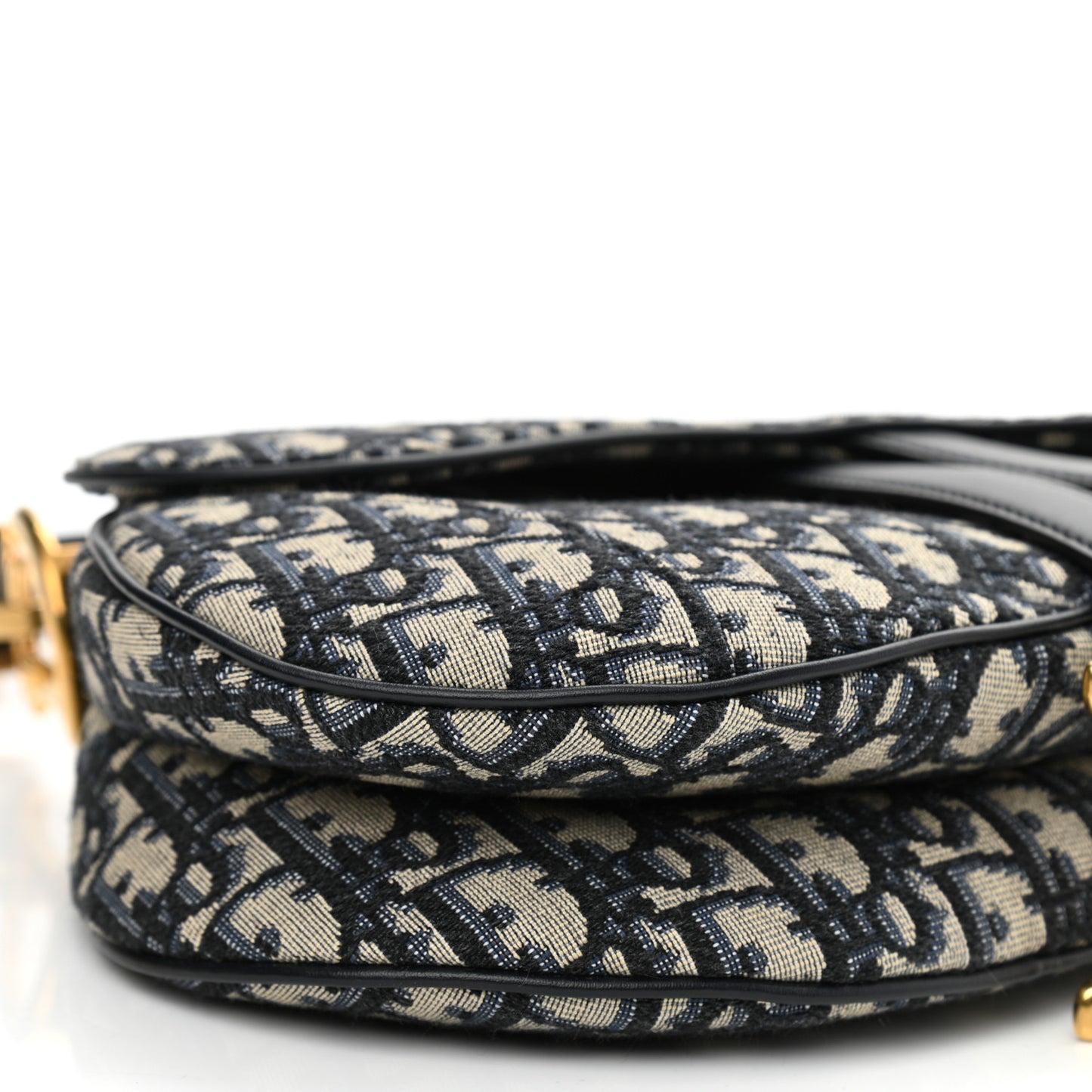 Oblique Saddle Bag Blue