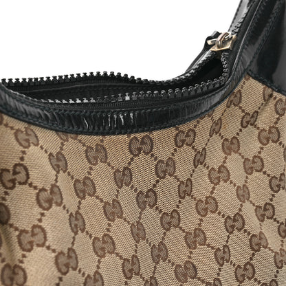 Gucci Monogram Patent Hobo Black 12 of 12
