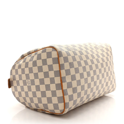 Louis Vuitton Damier Azur Speedy 30 4 of 10