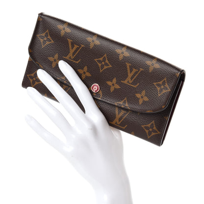 Louis Vuitton Monogram Emilie Wallet Fuchsia 2 of 8