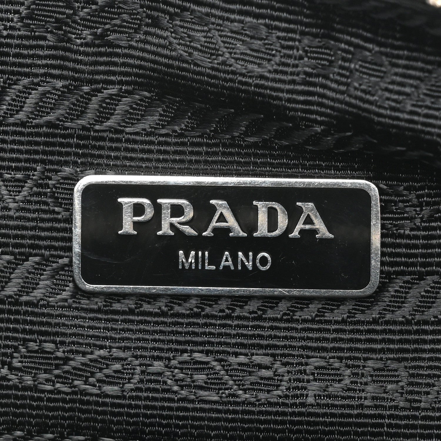 Prada Saffiano Lux Re-Edition 2005 Shoulder Bag Black 11 of 28