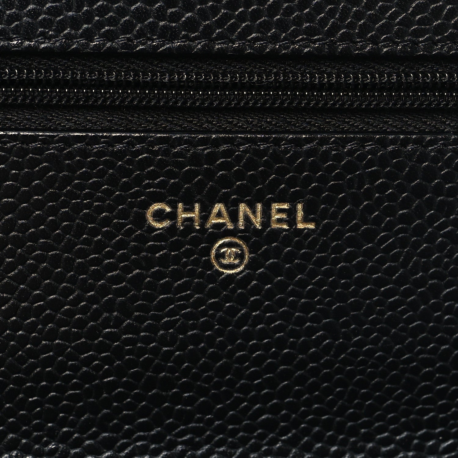Chanel Caviar Quilted Wallet on Chain WOC Black 6 of 12