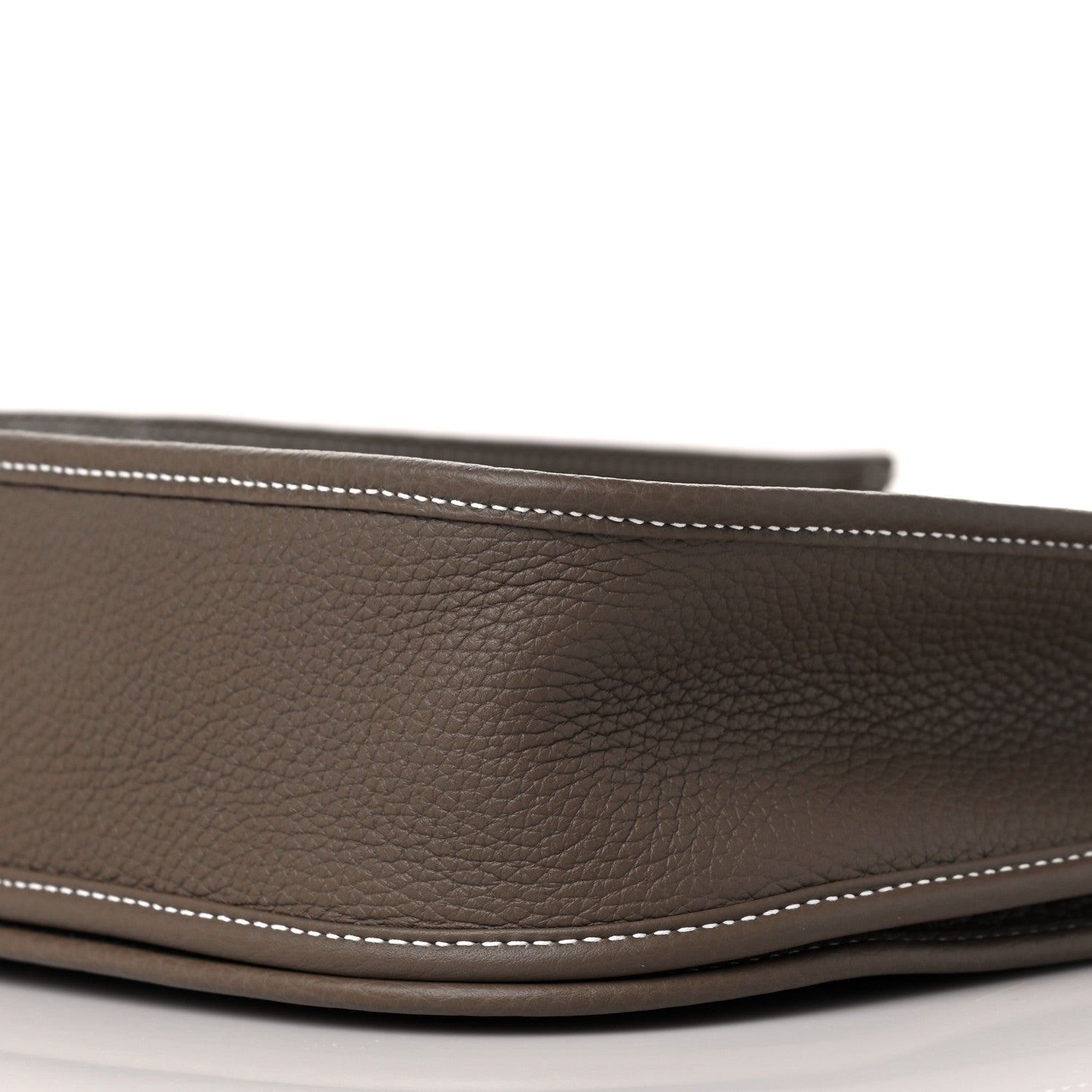 Hermes Taurillon Clemence Evelyne III PM Etoupe 8 of 9