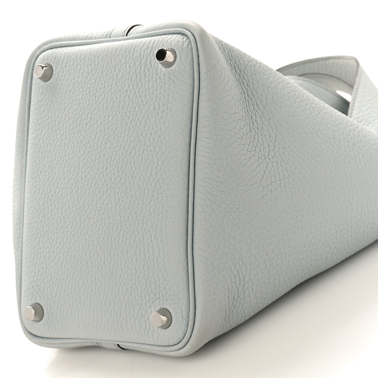 Hermes Taurillon Clemence Picotin Lock 18 PM Bleu Pale 7 of 7