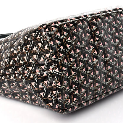 Goyard Goyardine Saint Louis Claire Voie PM Black Pink 8 of 9