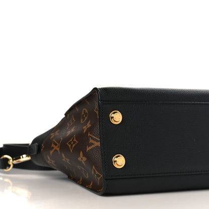 Louis Vuitton Calfskin Monogram On My Side PM Black 7 of 8