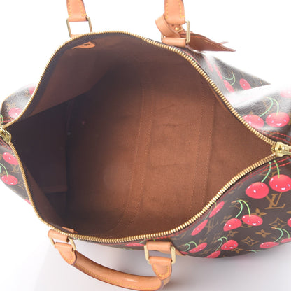Louis Vuitton Monogram Cerises Keepall 45 5 of 16