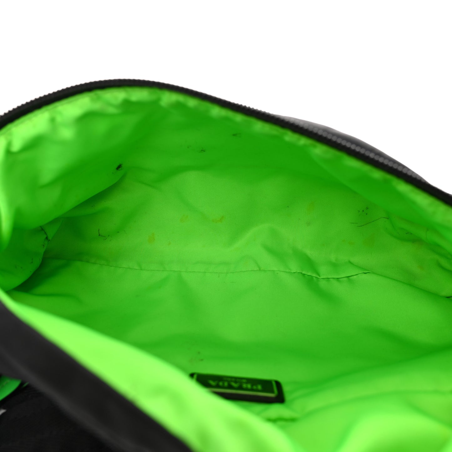 Tessuto Nylon Belt Bag Black Verde