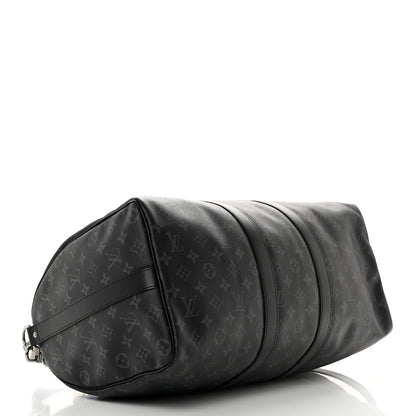 Louis Vuitton Monogram Eclipse Keepall Bandouliere 45 3 of 19