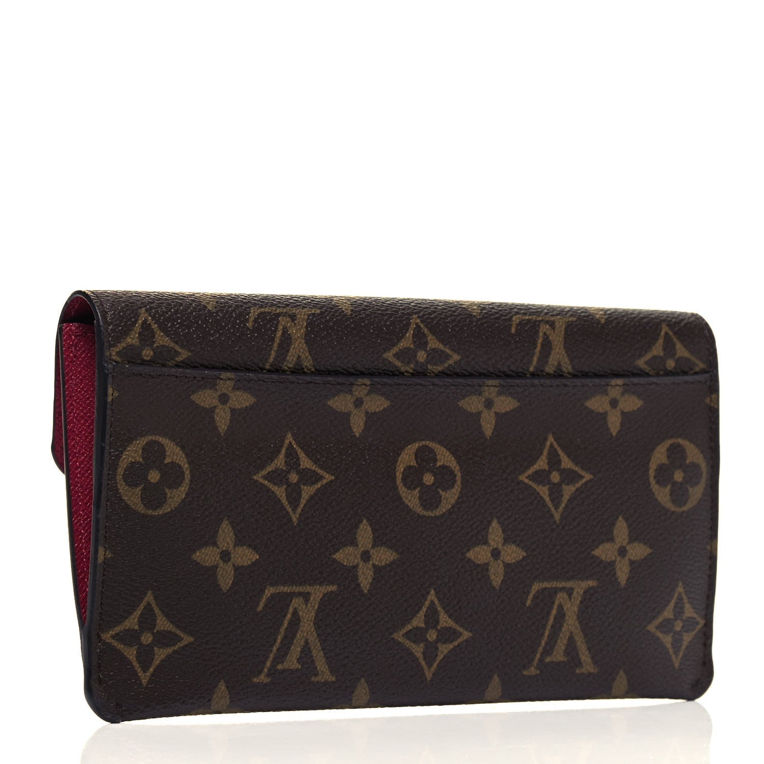 Louis Vuitton Monogram Jeanne Wallet Fuchsia 4 of 9