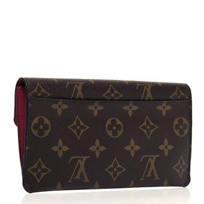 Louis Vuitton Monogram Jeanne Wallet Fuchsia 4 of 9