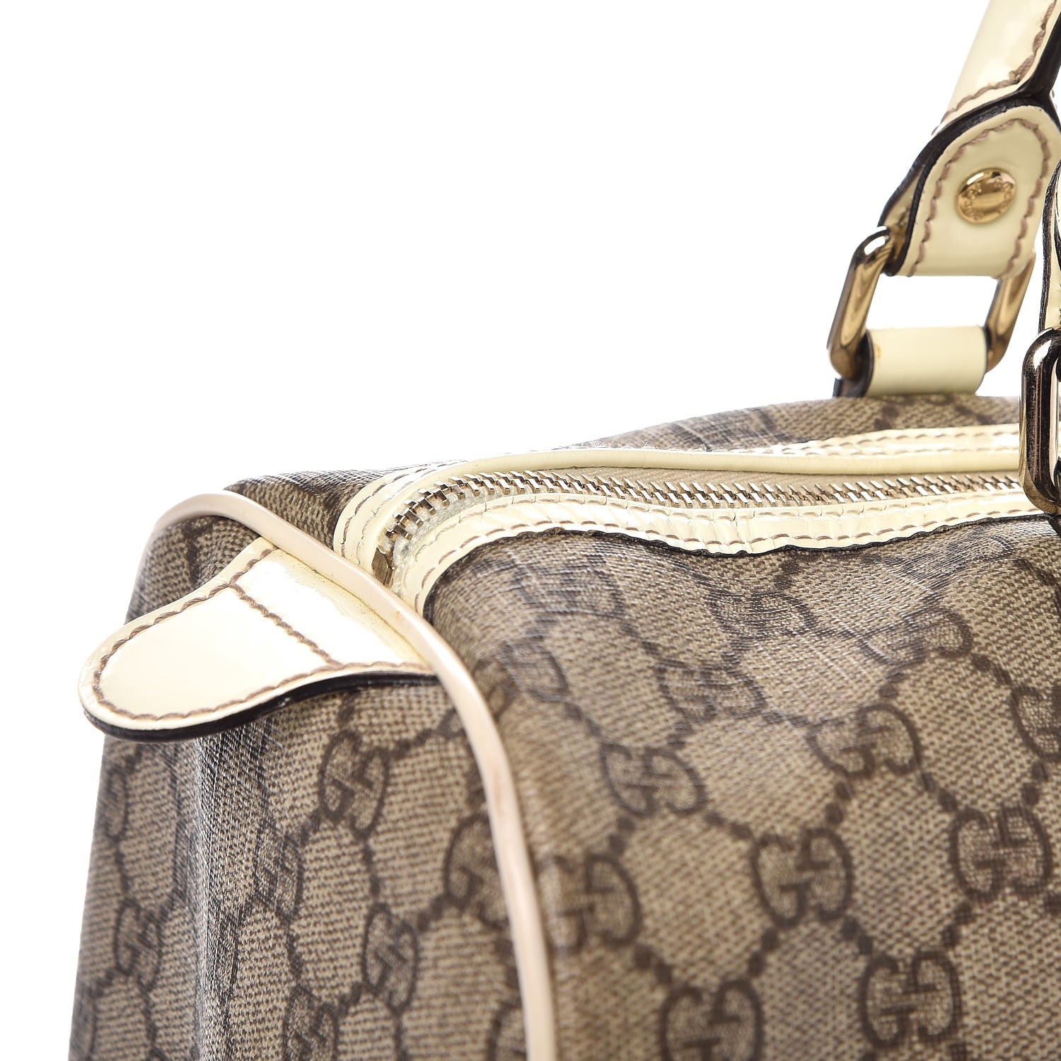 Gucci GG Plus Monogram Medium Joy Boston Off White 10 of 17