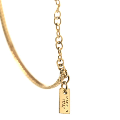 Fendi Metal Baguette Bracelet S Gold 5 of 5