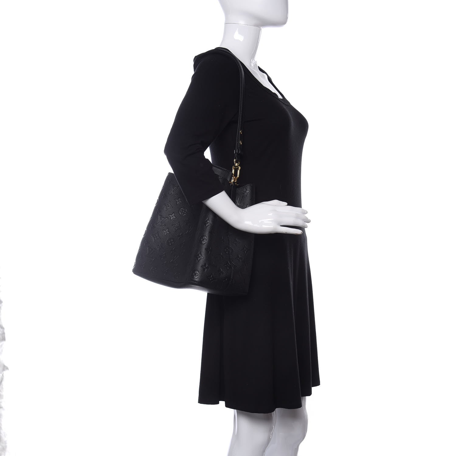 Louis Vuitton Empreinte Neonoe MM Black 2 of 11