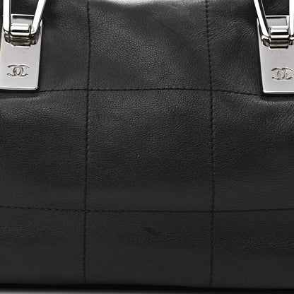 Chanel Lambskin Square Stitched Large Tote Black 8 of 12