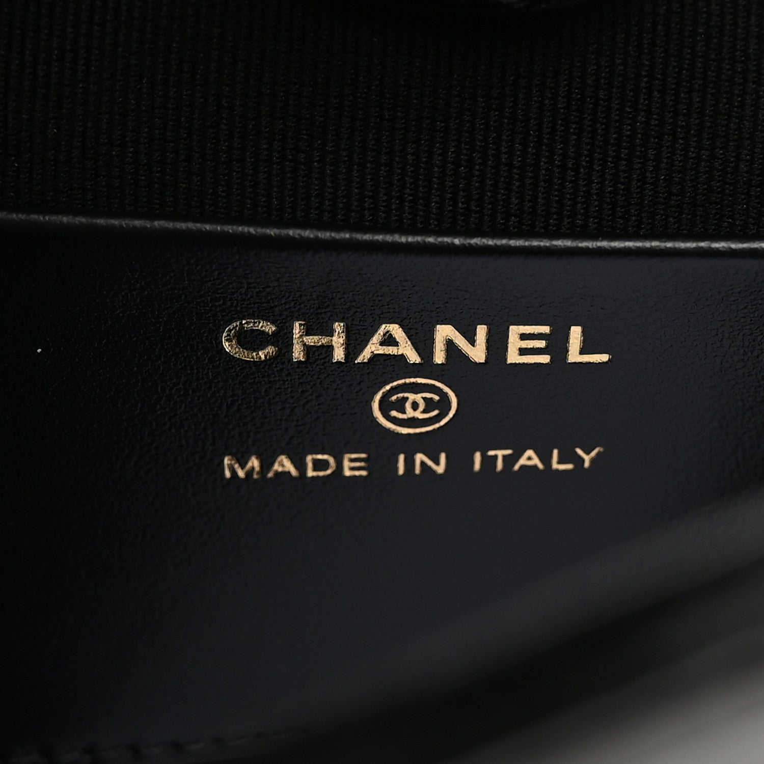 Chanel Shiny Crumpled Calfskin Quilted Nano 31 Shopping Bag Dark Beige Black 6 of 10
