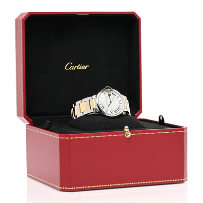 Cartier Stainless Steel 18K Yellow Gold 36mm Ballon Bleu De Cartier Automatic Watch 5 of 5
