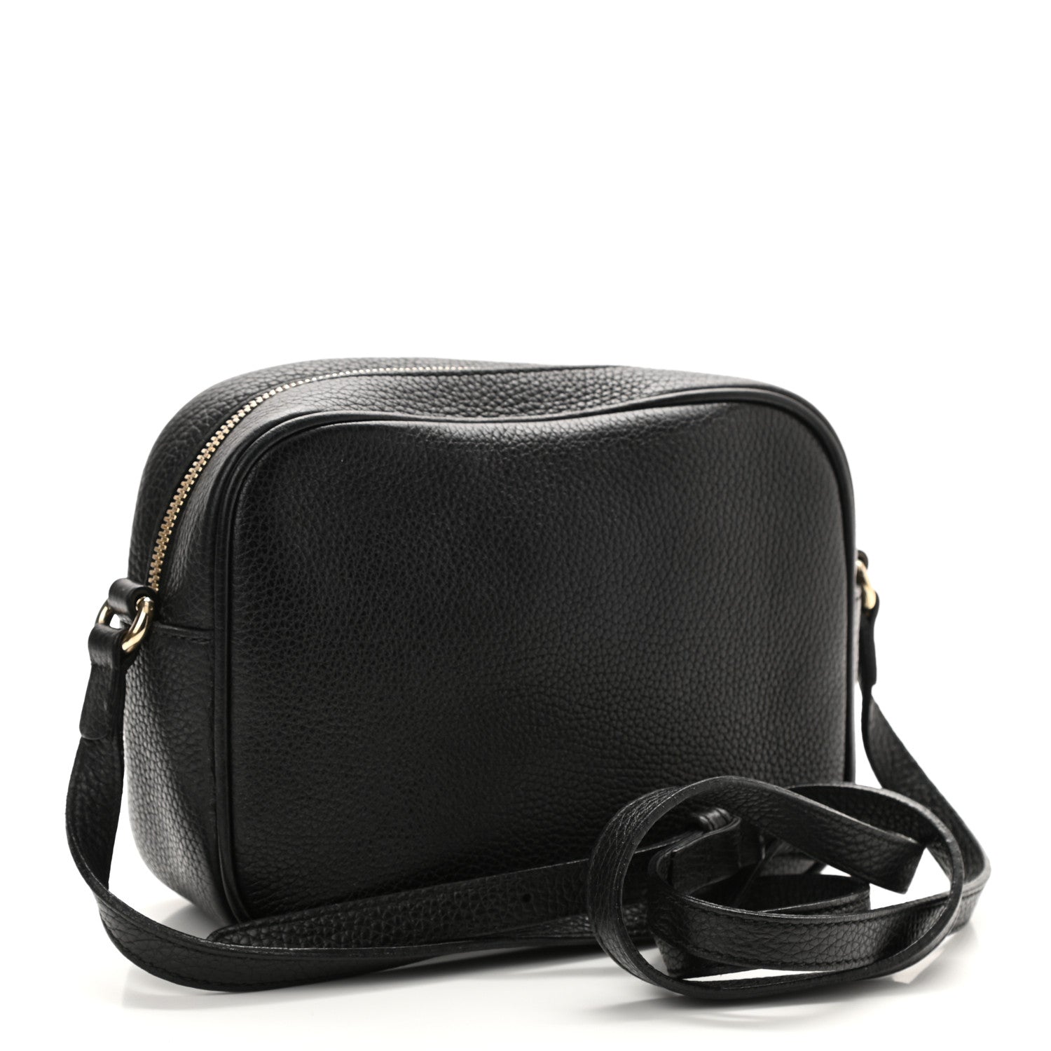 Gucci Pebbled Calfskin Small Soho Disco Bag Black 3 of 9