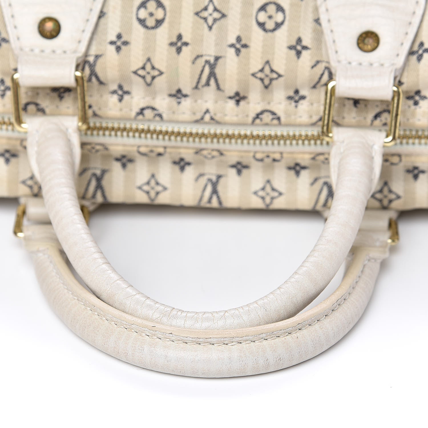 Louis Vuitton Mini Lin Croisette Speedy 30 Blue 12 of 15