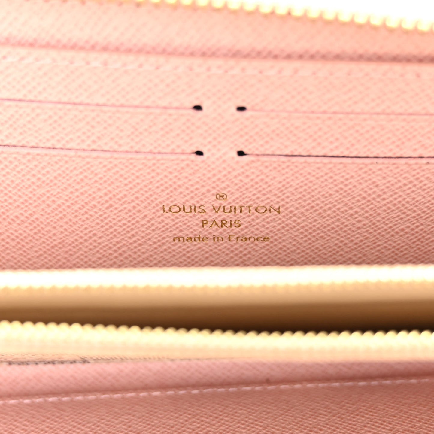 Damier Azur Clemence Wallet Rose Ballerine