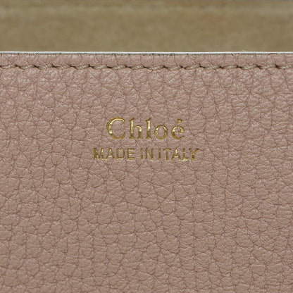 Chloe Grained Lambskin Mini Drew Shoulder Bag Cement Pink 6 of 6