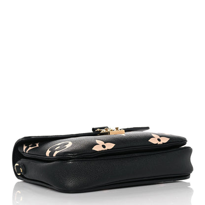 Louis Vuitton Empreinte Monogram Giant Pochette Metis Black Beige 4 of 8