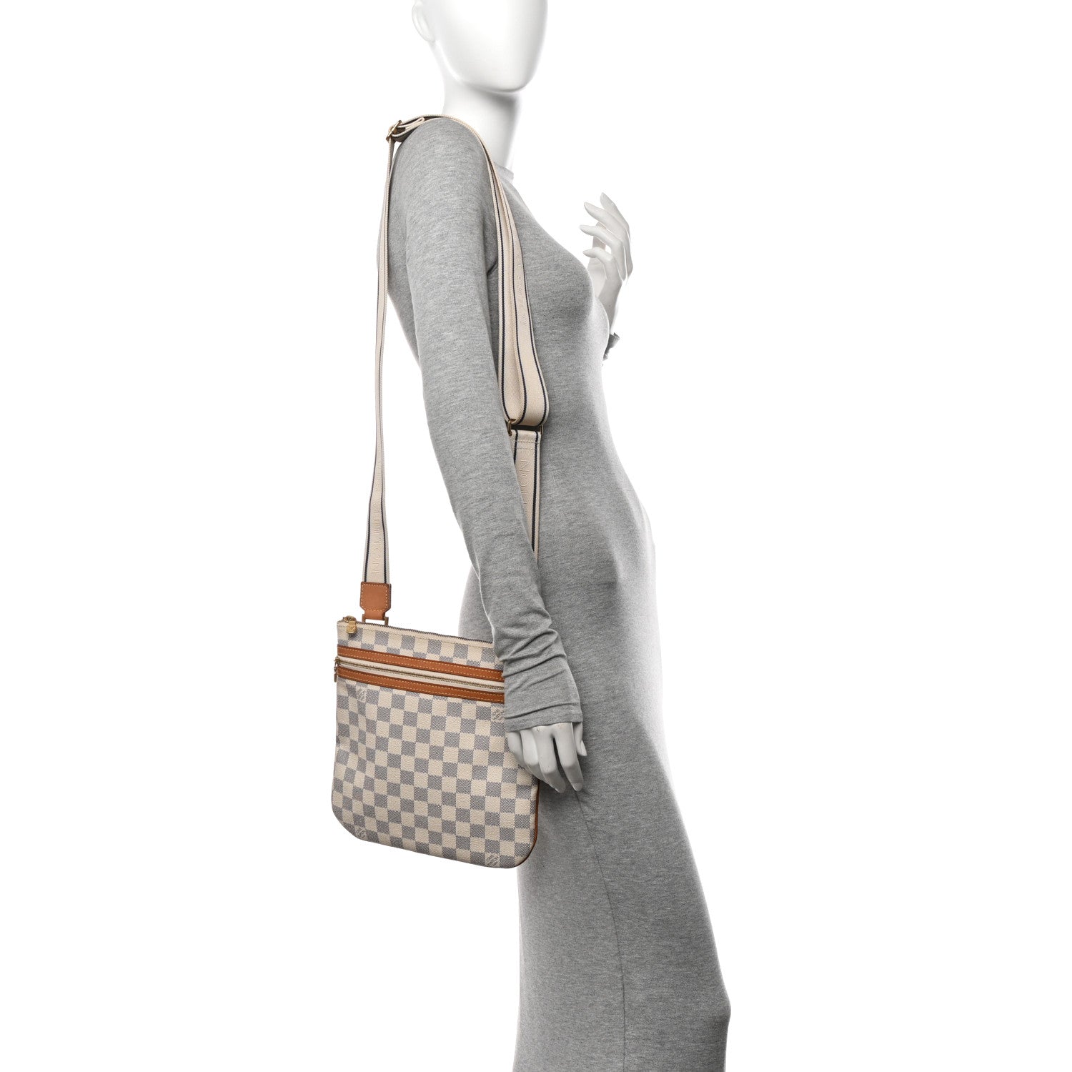 Louis Vuitton Damier Azur Bosphore Pochette 2 of 9
