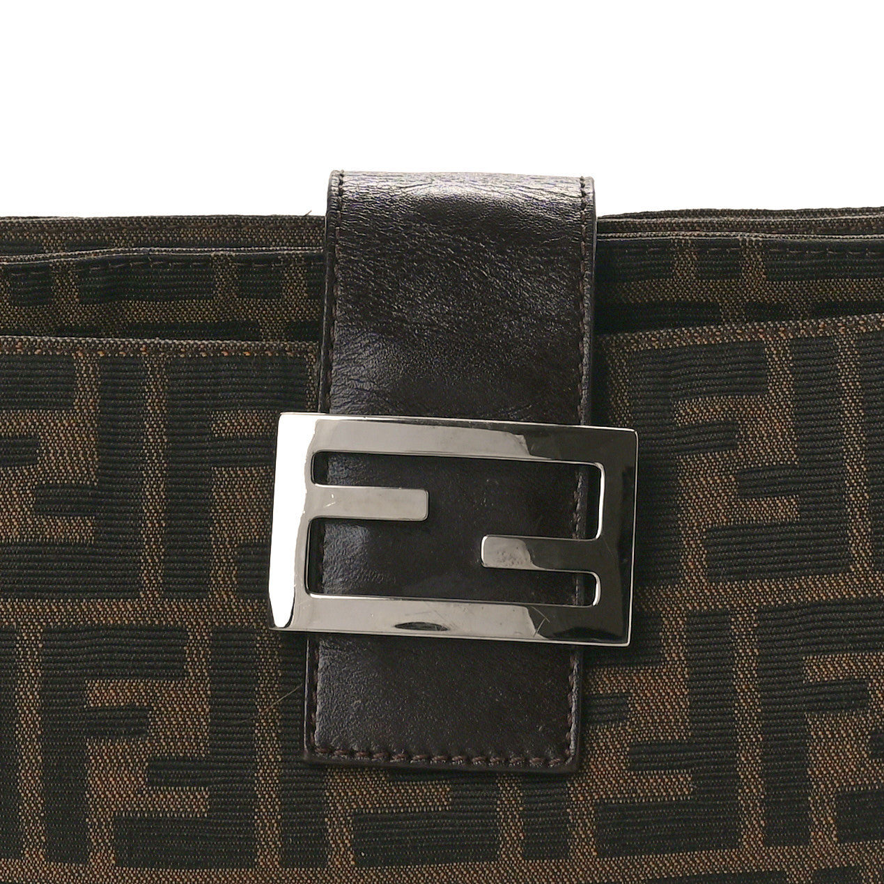 Fendi Zucca Baguette Shoulder Bag Tobacco 8 of 10