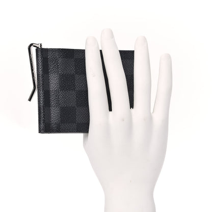 Louis Vuitton Damier Graphite Pince Wallet 2 of 6