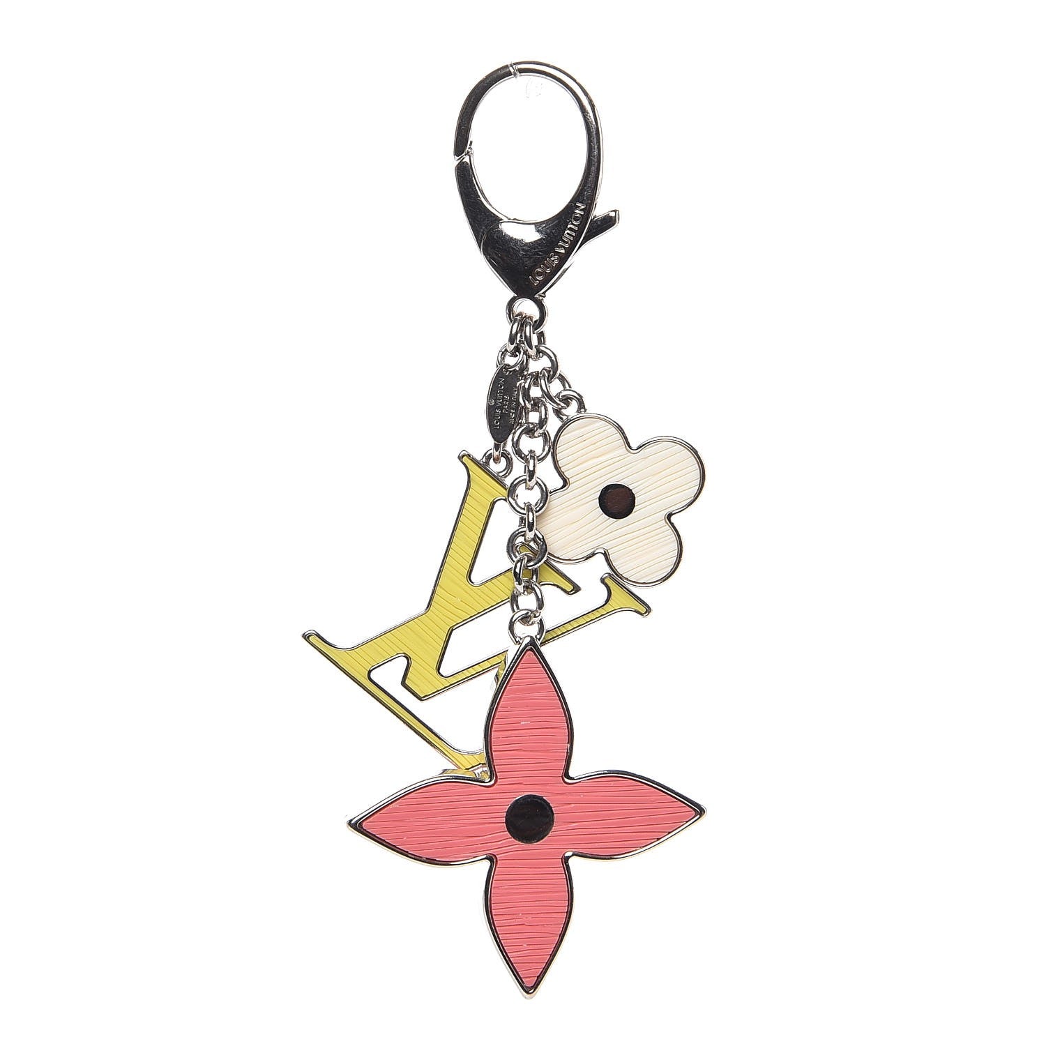 Louis Vuitton Fleur d'Epi Bag Charm Tri-Color 1 of 4