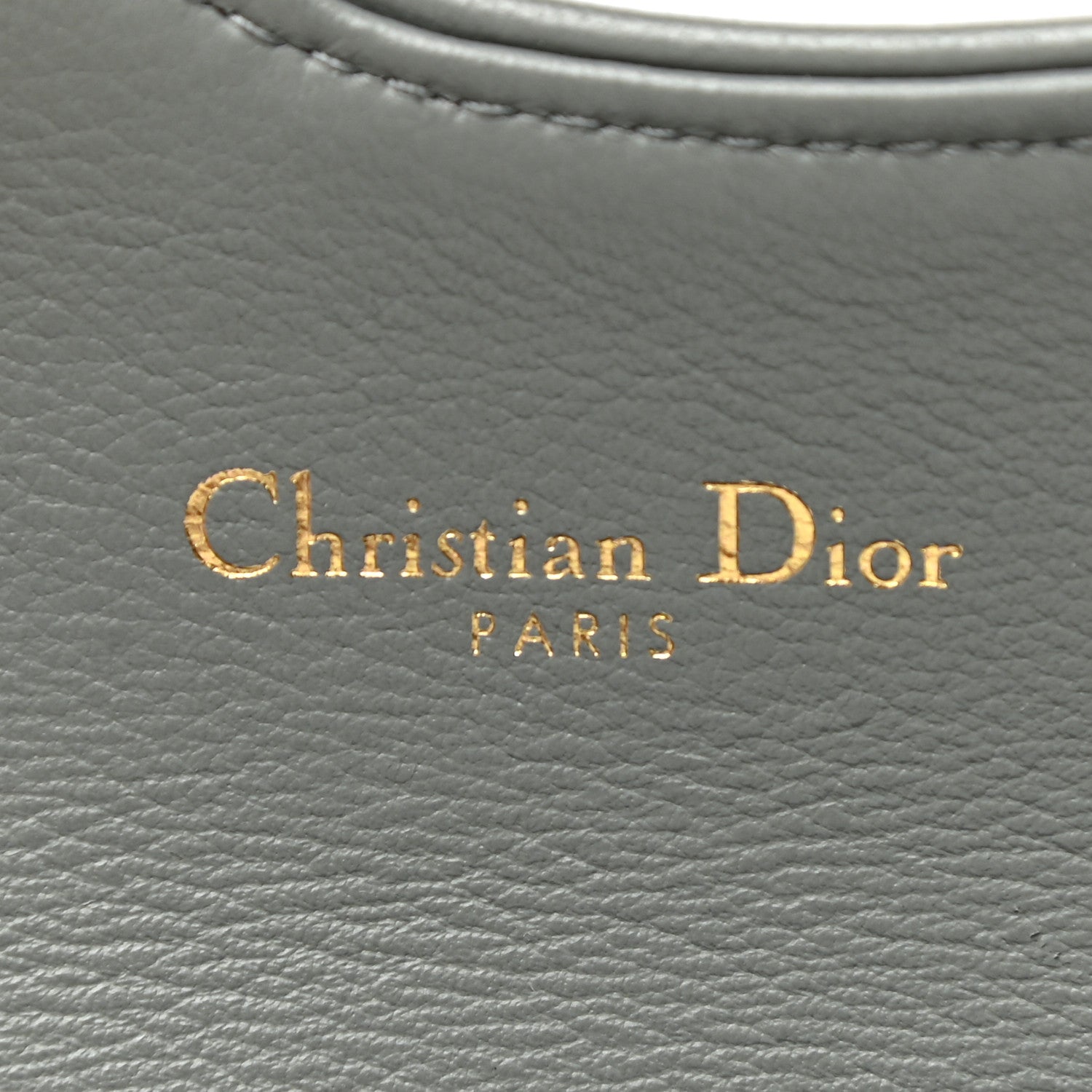 Christian Dior Oblique Saddle Card Holder Gray 6 of 10