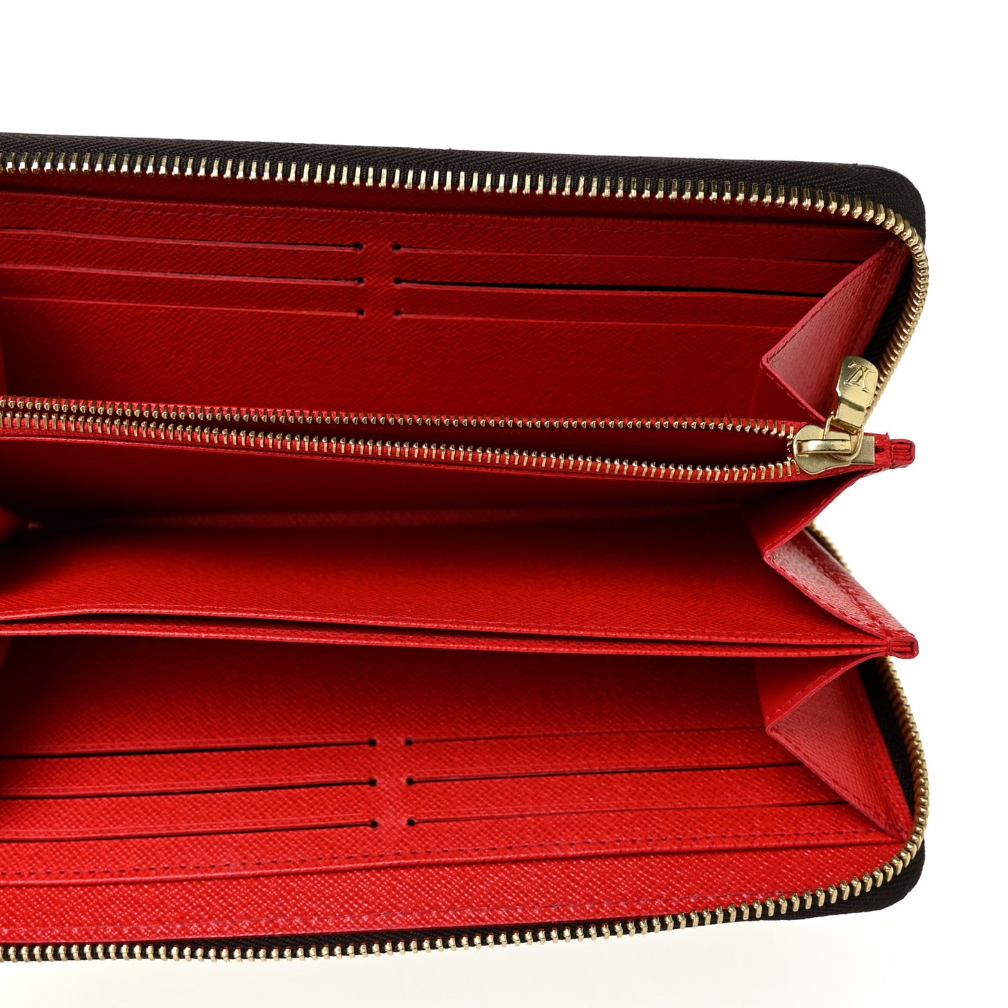 Monogram Zippy Wallet Coquelicot