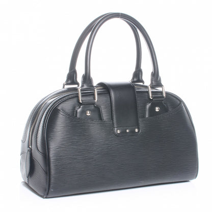 Louis Vuitton Epi Bowling Montaigne GM Black 3 of 8