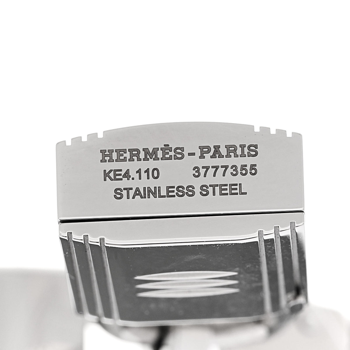 Hermes Stainless Steel 16mm Kelly Quartz Watch 4 of 5
