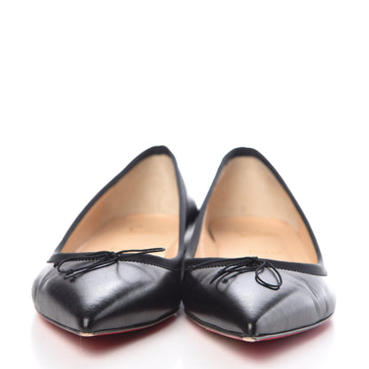 Christian Louboutin Shiny Nappa Solasofia Flats 39 Black 2 of 17