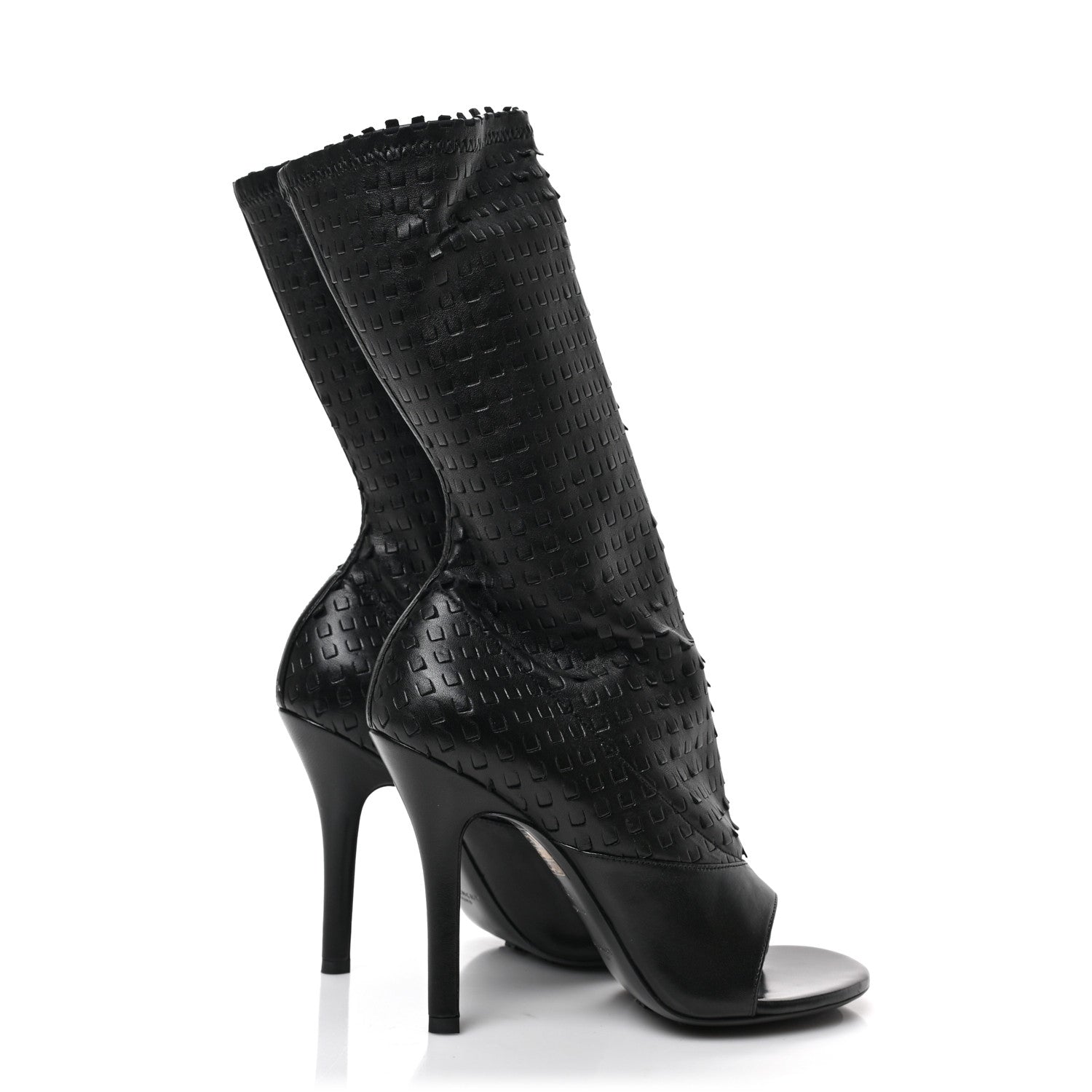 Givenchy Lambskin Look Book Thong Boots 40 Black 4 of 8