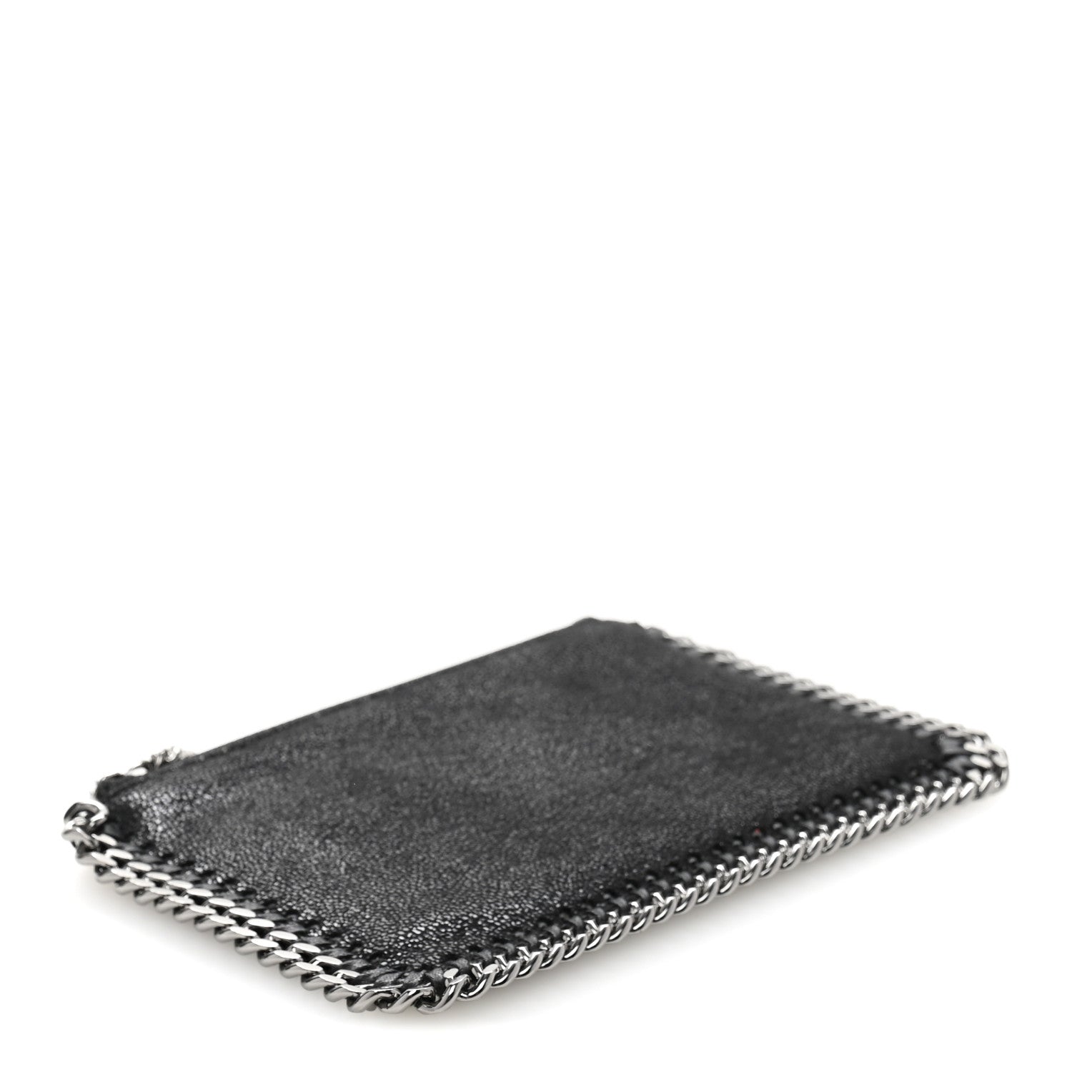 Stella McCartney Shaggy Deer Falabella Zip Pouch Black 4 of 8