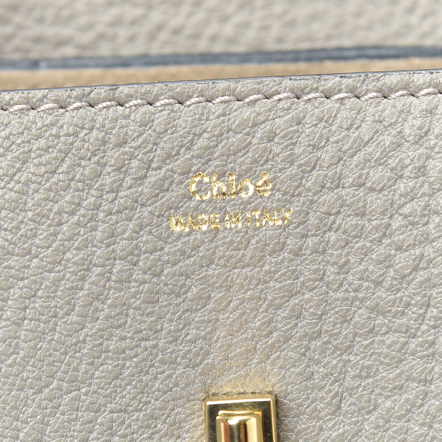 Chloe Grained Lambskin Mini Drew Crossbody Backpack Motty Grey 6 of 9