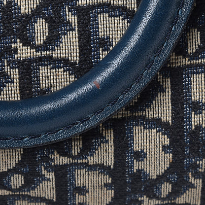 Christian Dior Monogram Boston Navy Blue 12 of 15
