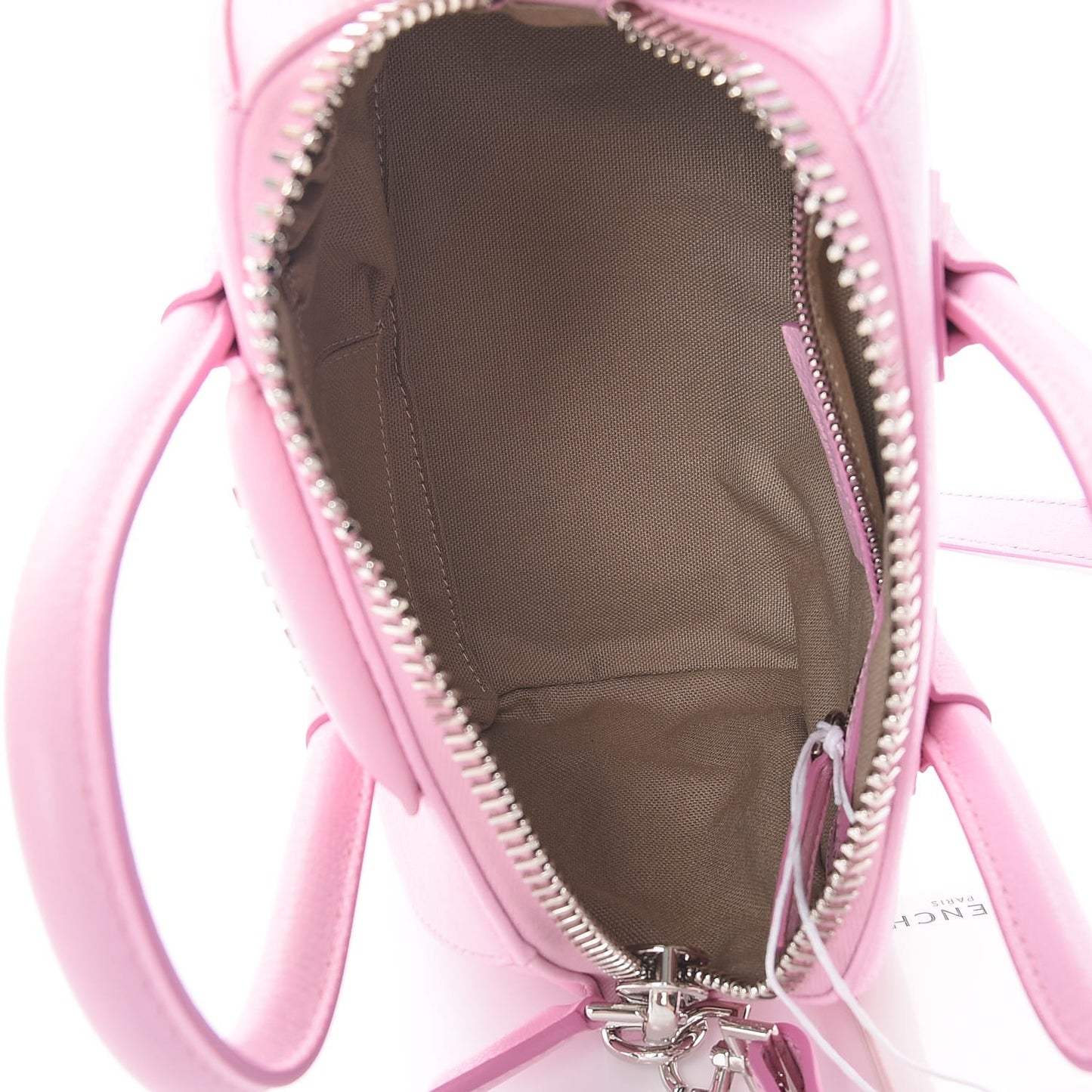Sugar Goatskin Mini Antigona Bright Pink