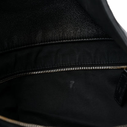 Saint Laurent Lambskin Quilted Maxi Icare Shopping Tote Black 10 of 17
