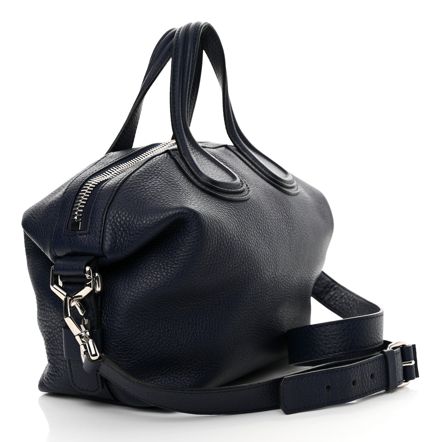 Givenchy Pebbled Calfskin Small Nightingale Night Blue 3 of 10