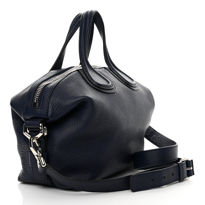 Givenchy Pebbled Calfskin Small Nightingale Night Blue 3 of 10