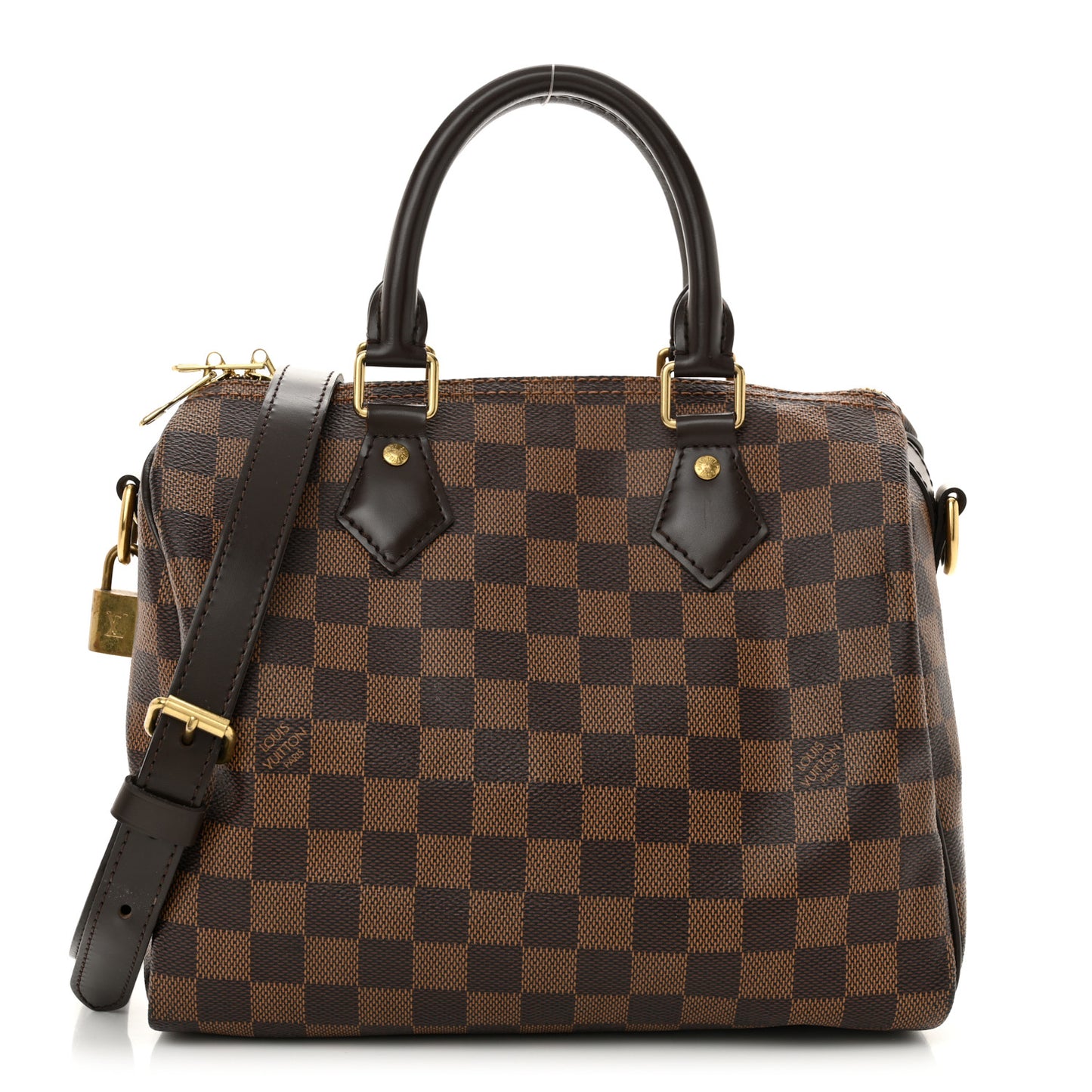 Damier Ebene Speedy Bandouliere 25