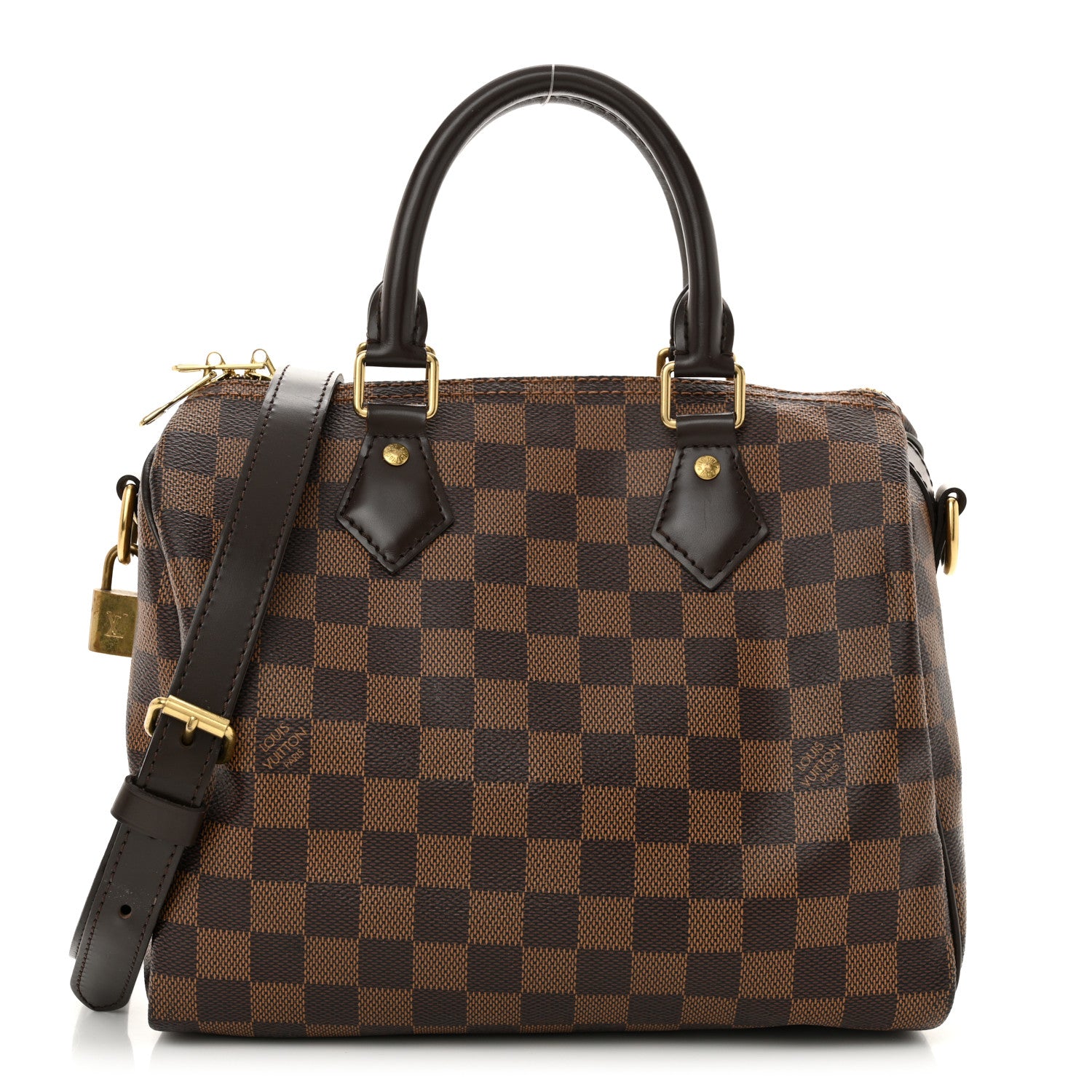 Louis Vuitton Damier Ebene Speedy Bandouliere 25 1 of 15