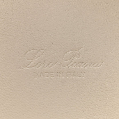 Loro Piana Grained Calfskin L19 Extra Pocket Pouch Whisper White 6 of 10