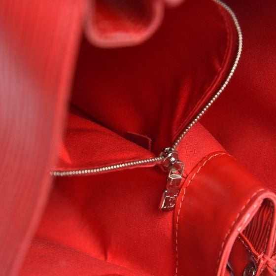 Louis Vuitton Epi Mandara MM Rouge 7 of 18