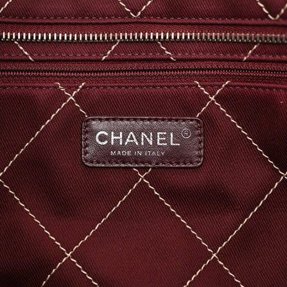 Chanel Grained Calfskin Large Fever Shopping Tote Beige 6 of 13