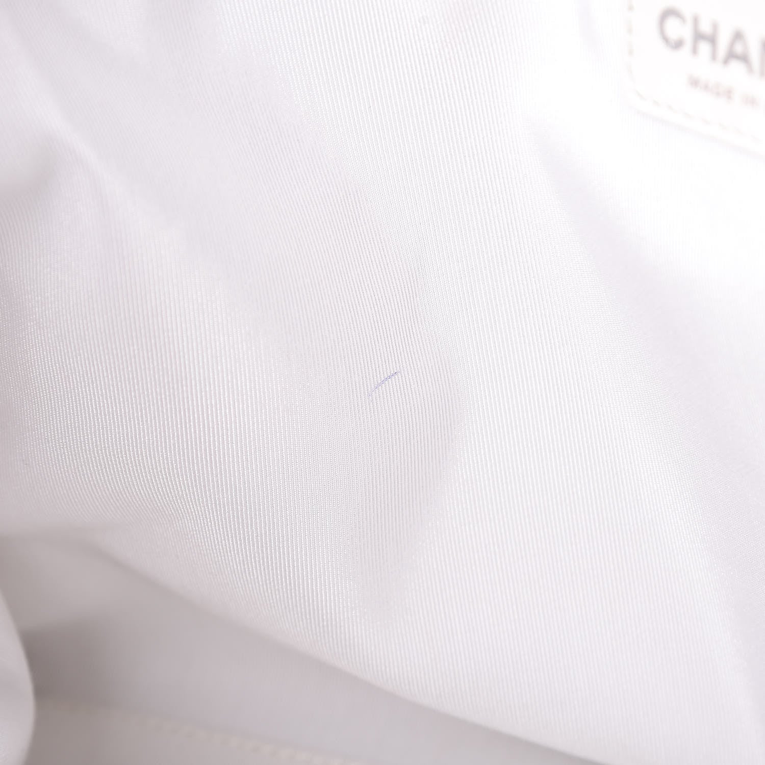 Chanel Calfskin Cerf Executive Shopper Tote White 11 of 17